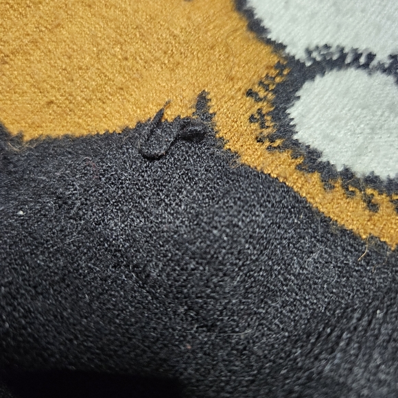 Moschino Playboy Bunny Black Double Sided Sweater Size Small - Picture 7 of 7